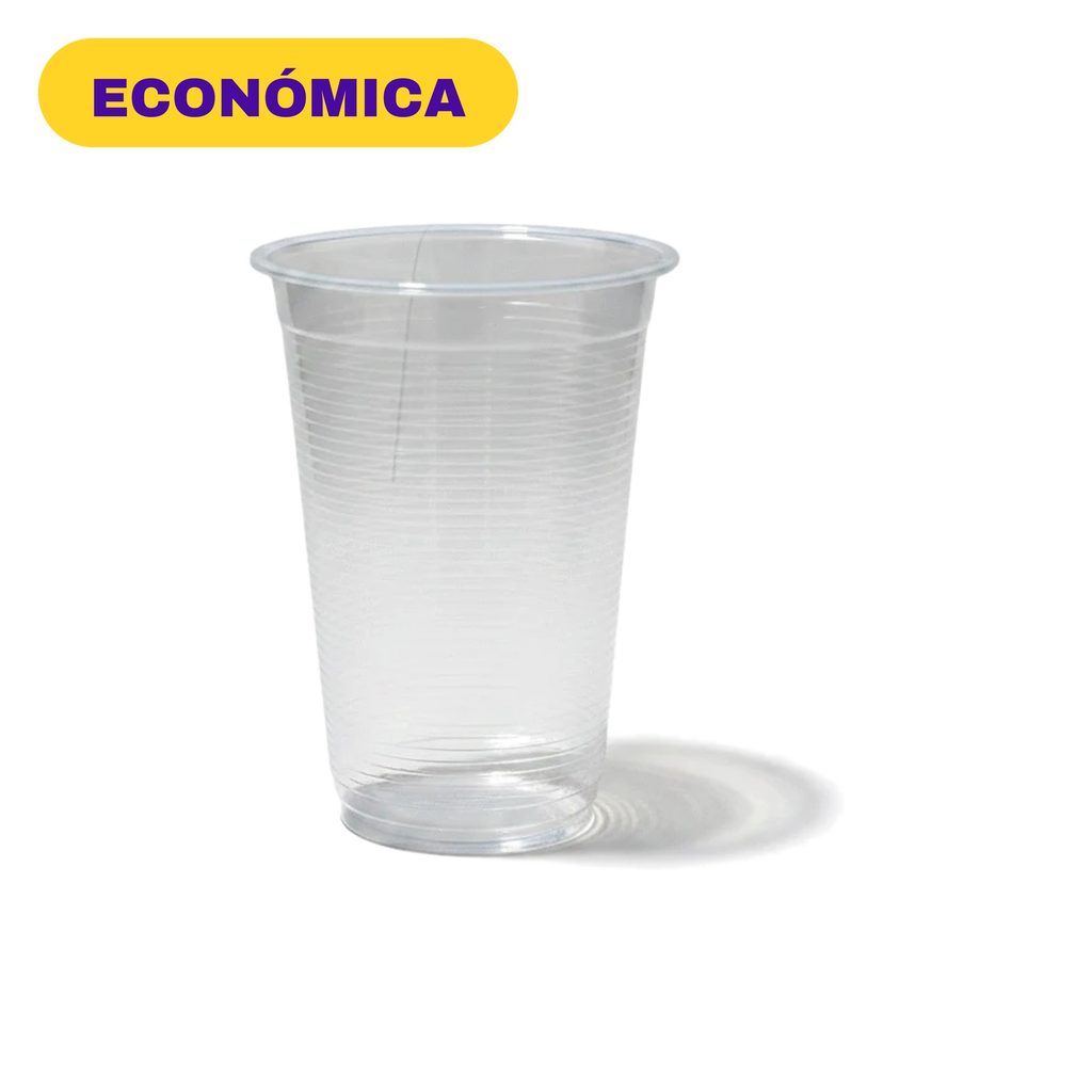Vaso Plástico 8oz Económico C/50u