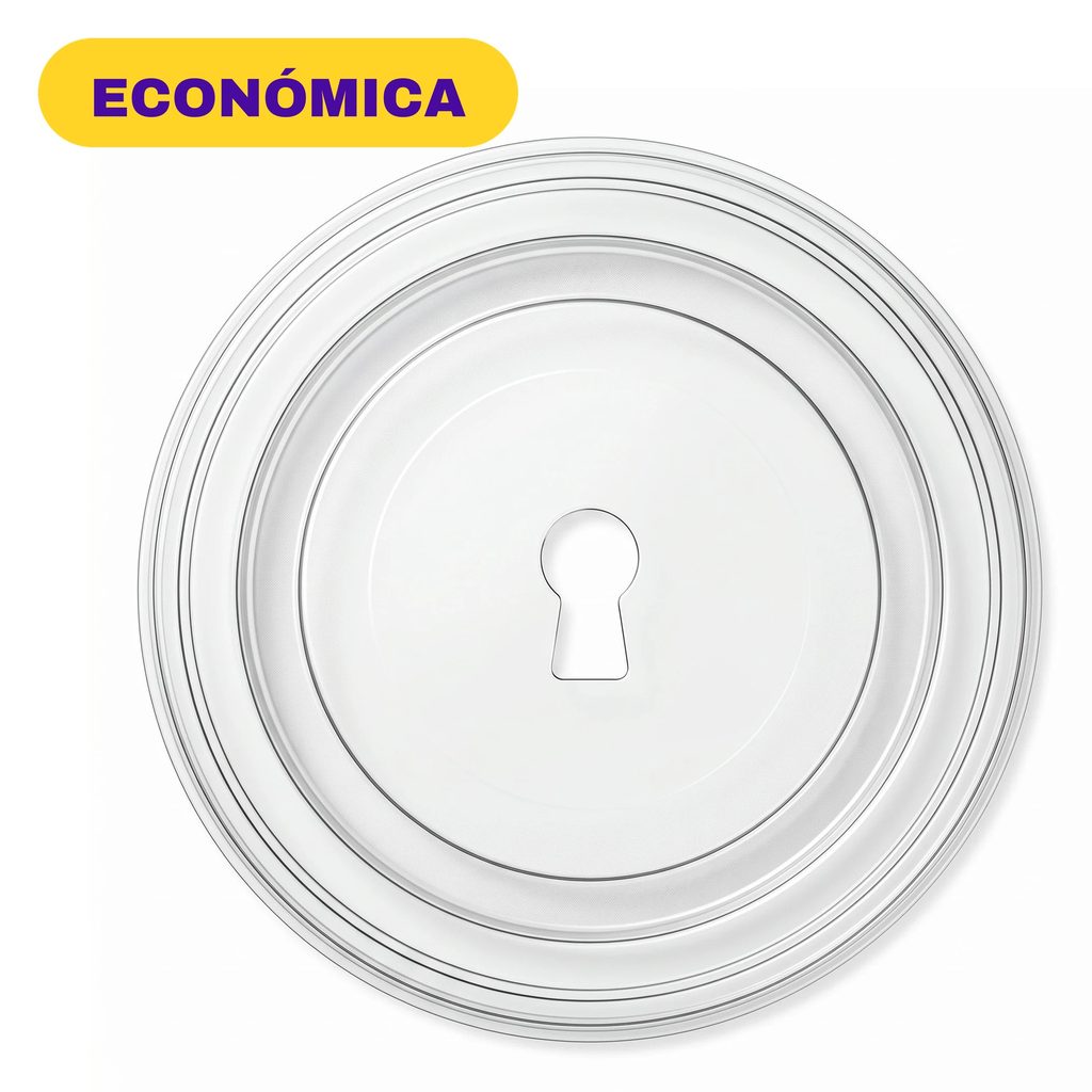 Tapa Vaso Plástico 16L Económica C/50u