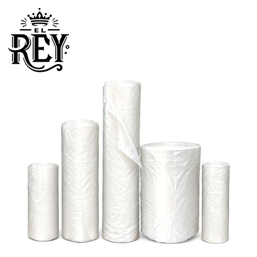 [BRPE-20X-CHI-0038] Bolsa Rollo Poliseda (Alta Densidad) (20x30, Chico)