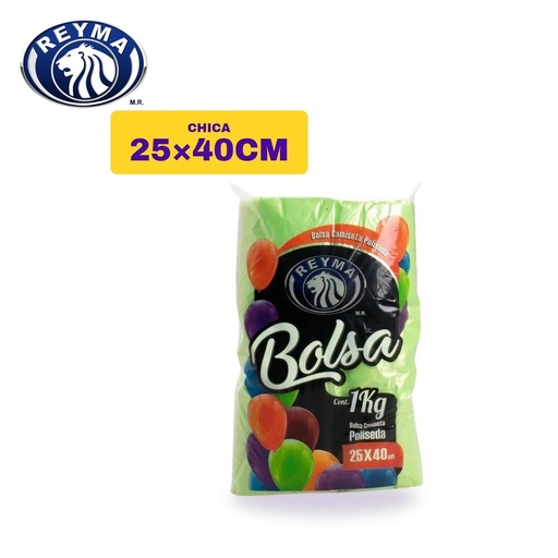[BAPR-25X-0083] Bolsa Asa Poliseda Reyma (Chica (25X40))