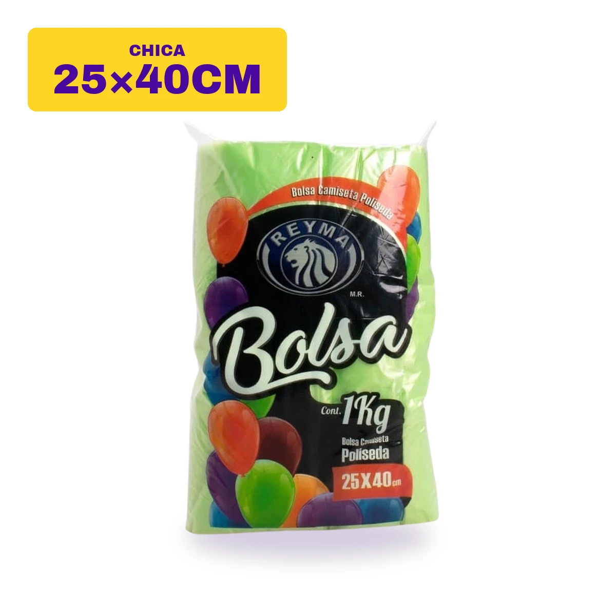 [BAPR-25X-0083] Bolsa Asa Poliseda Reyma (Chica (25X40))