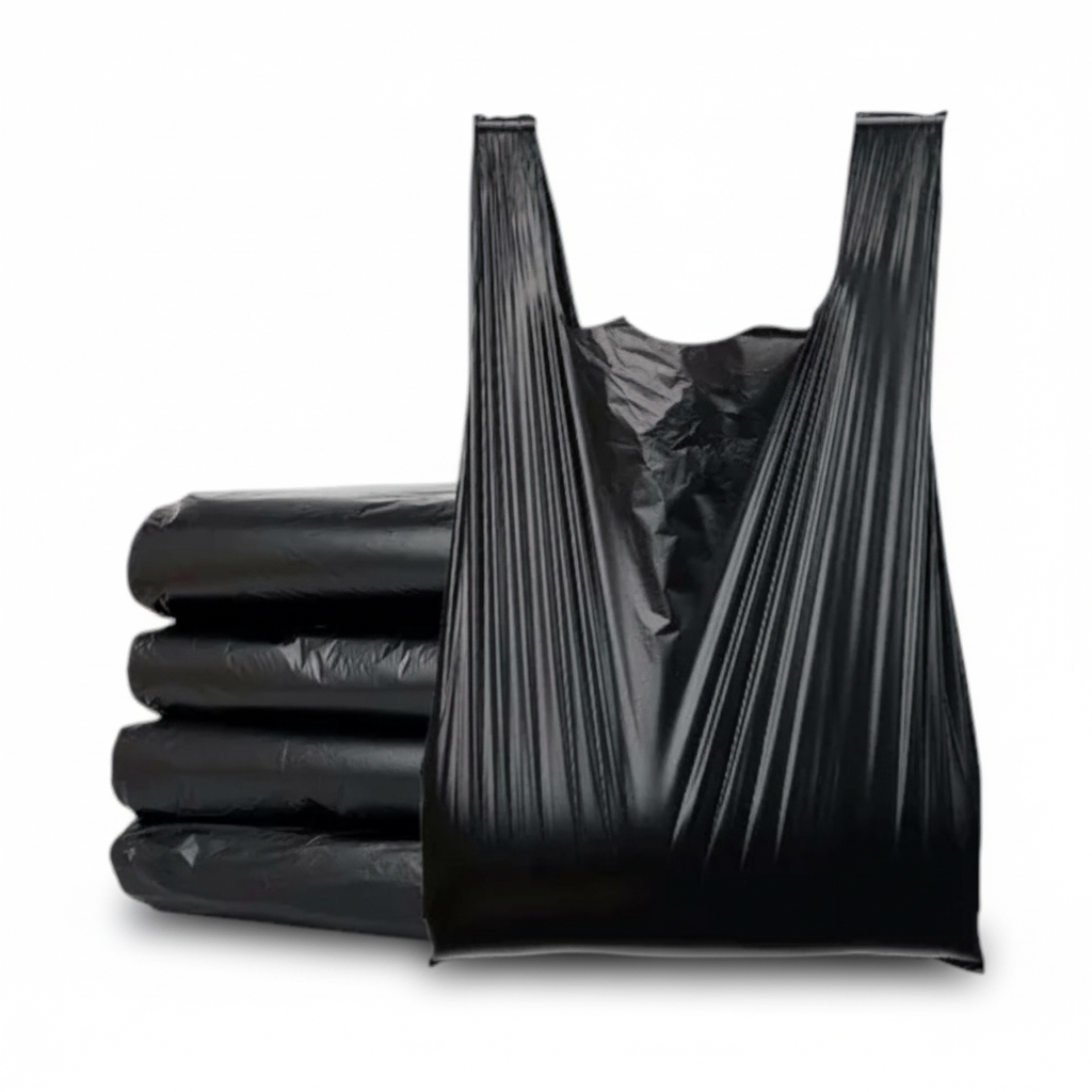 [BANP-25X-0132] BOLSA ASA NEGRA PREMIUM (Chica (25X40))