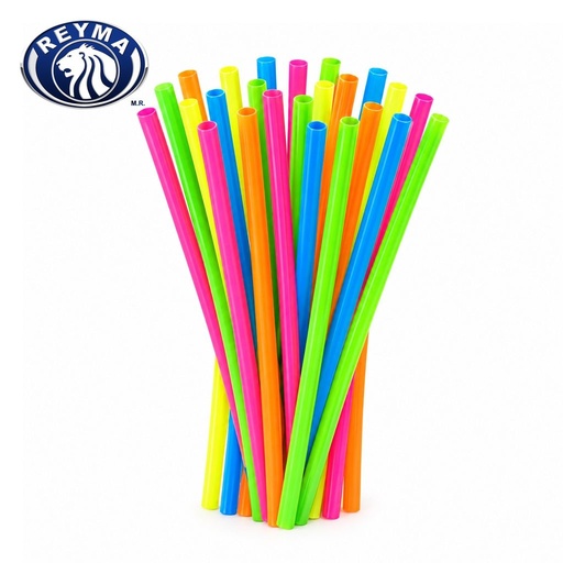 [BPRN-COR-0252] Bio Popote Reyma Neon (Corto (21cm))