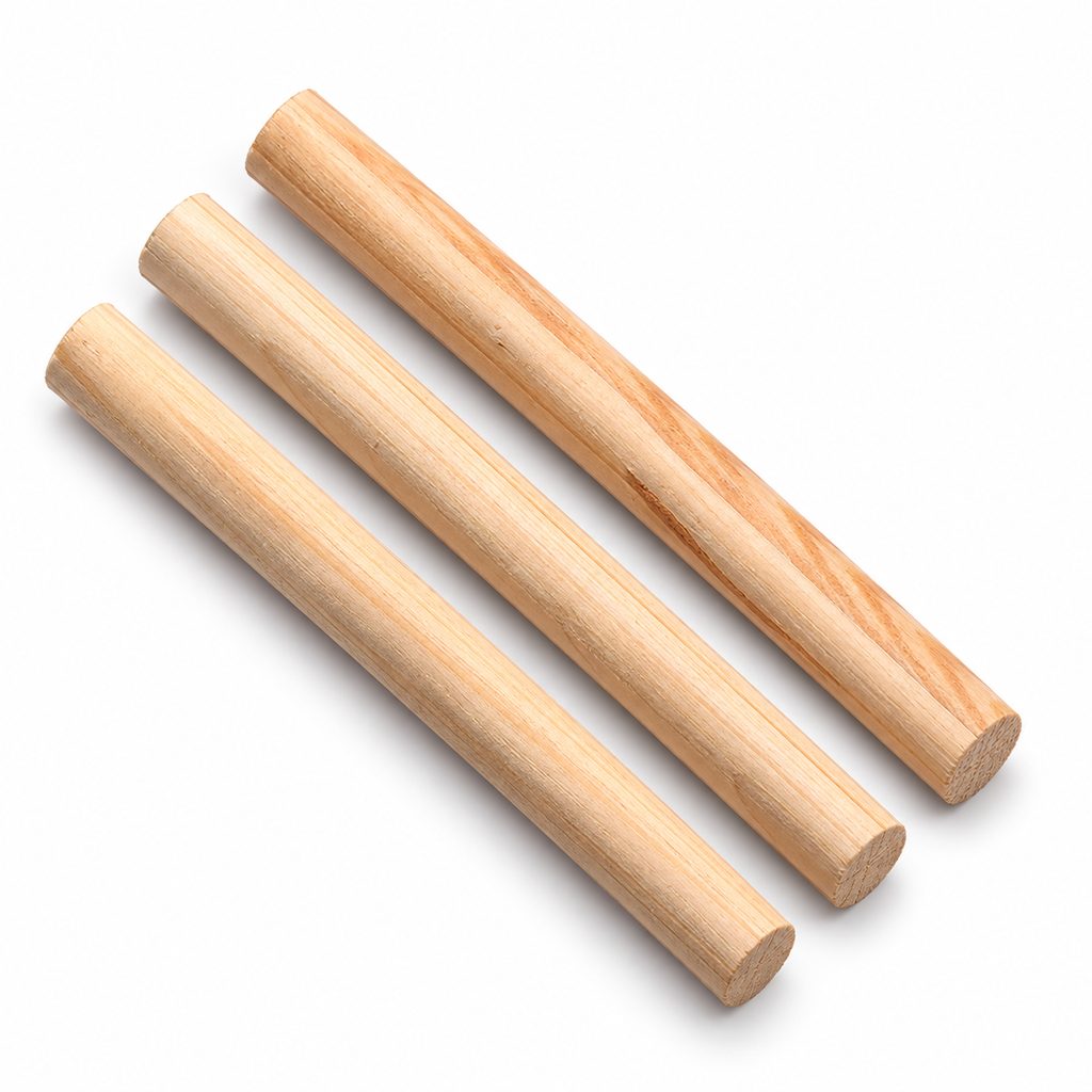 Palo de Madera Redondo