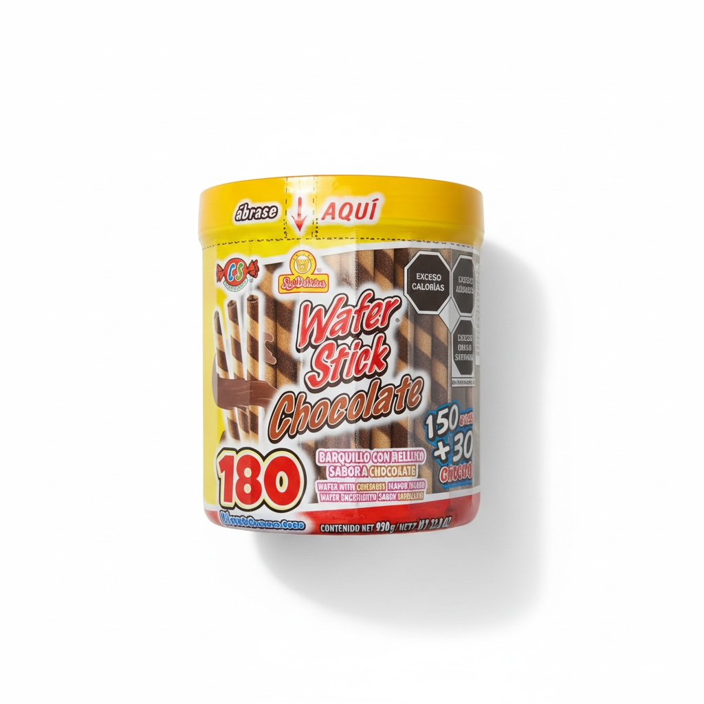 [WS1-CHO-1196] WAFER STICK 120PZ (Chocolate)