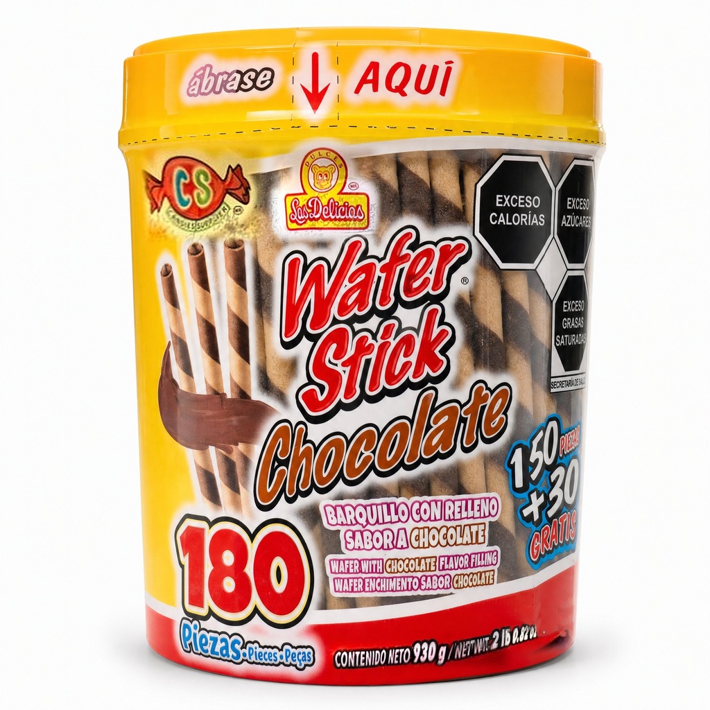 Wafer Stick Chocolate  C/180u