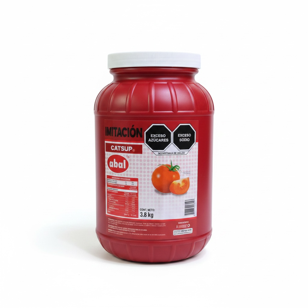 [CATS-ABA38] SALSA TIPO CATSUP ABAL 3.8kg