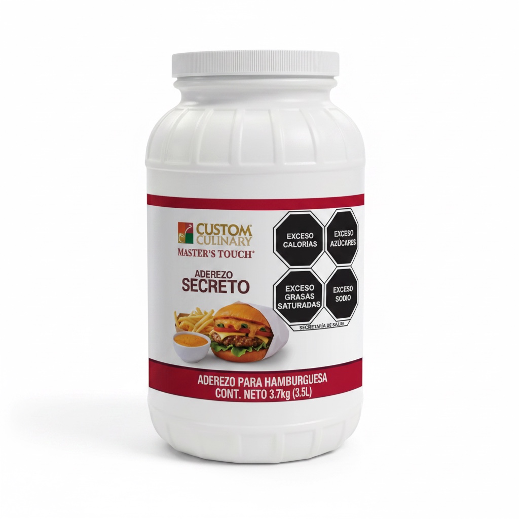 [ASCC-30004] ADEREZO SECRETO CUTOM CULLINARY 3.7kg