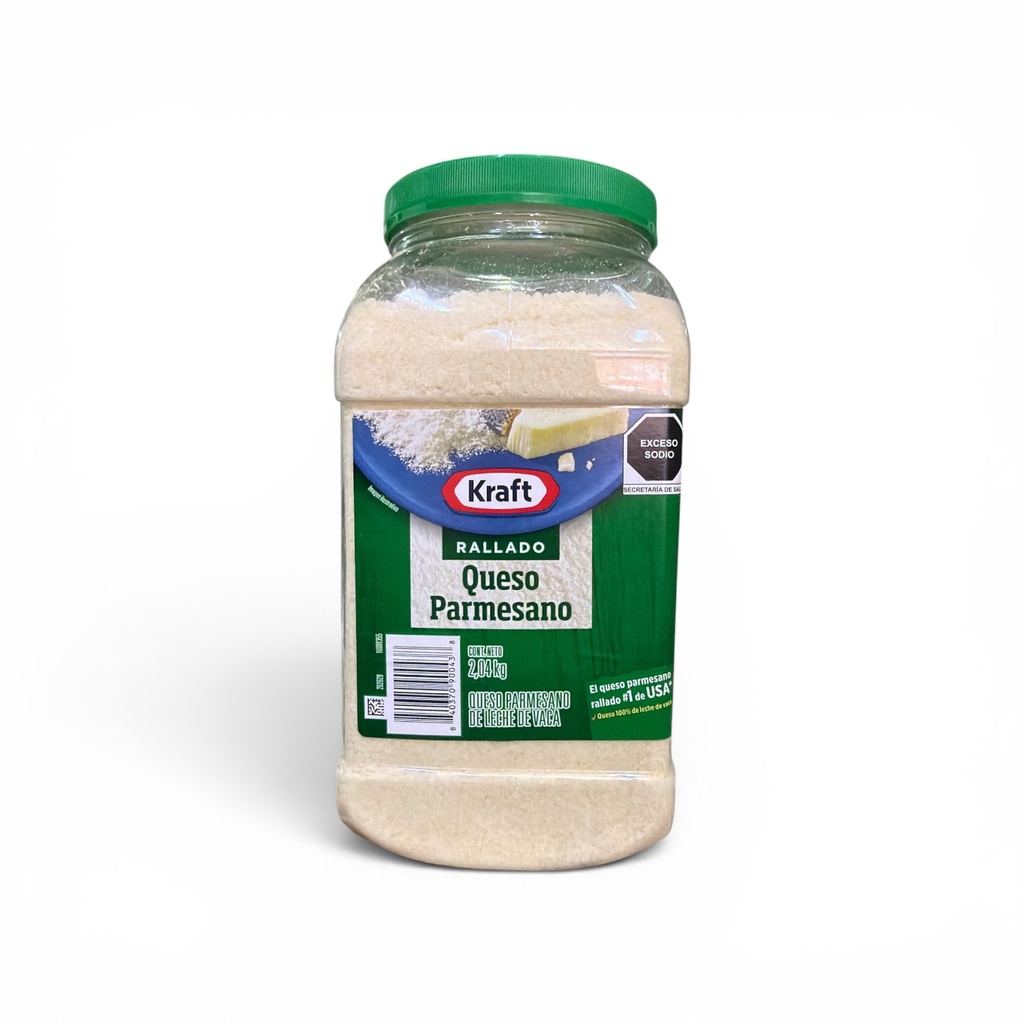 Queso Parmesano Kraft 2.04Kg