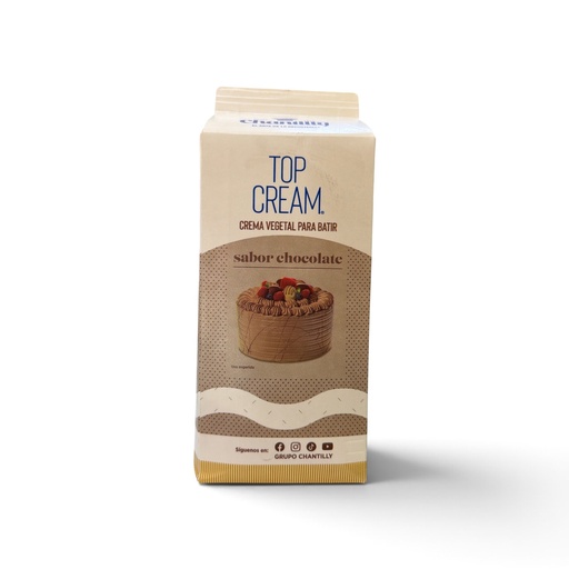 [CBCT-30033] Crema para Batir Chocolate Top Cream 2KG Chantilly