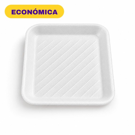 [CU0B-0298] Charola Chica 066 Unicel Económica C/50u