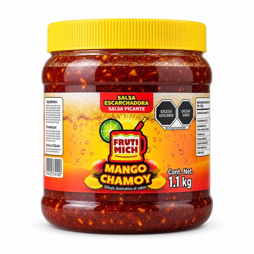 [EPBF-MAN-0571] Escarcha para Bebidas Fruti Mich Mango Chamoy 1.1KG