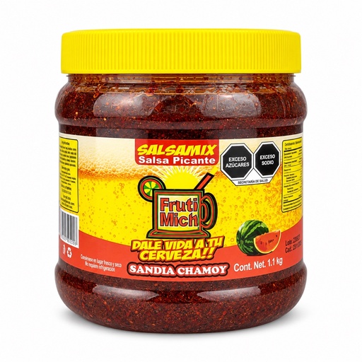 [EPBF-SAN-0573] Escarcha para Bebidas Fruti Mich Sandía Chamoy 1.1KG