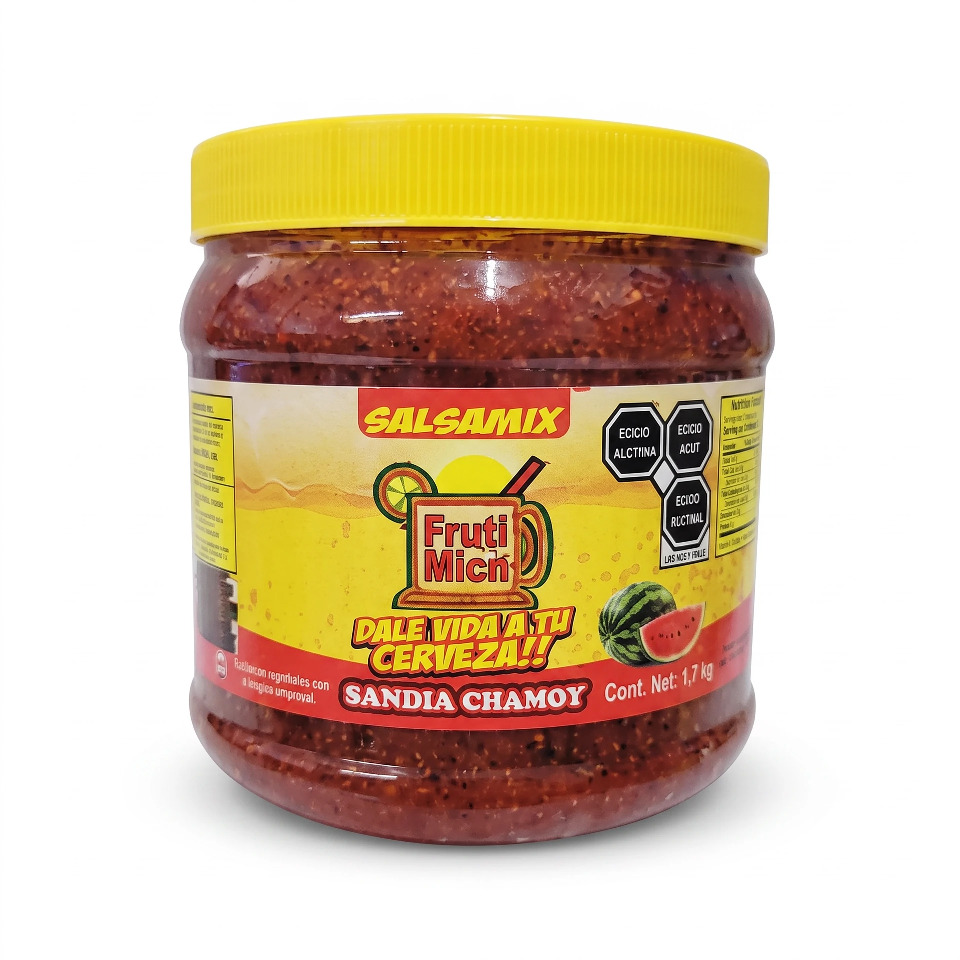 [EPBF-SAN-0573] Escarcha para Bebidas Fruti Mich Sandía Chamoy 1.1KG