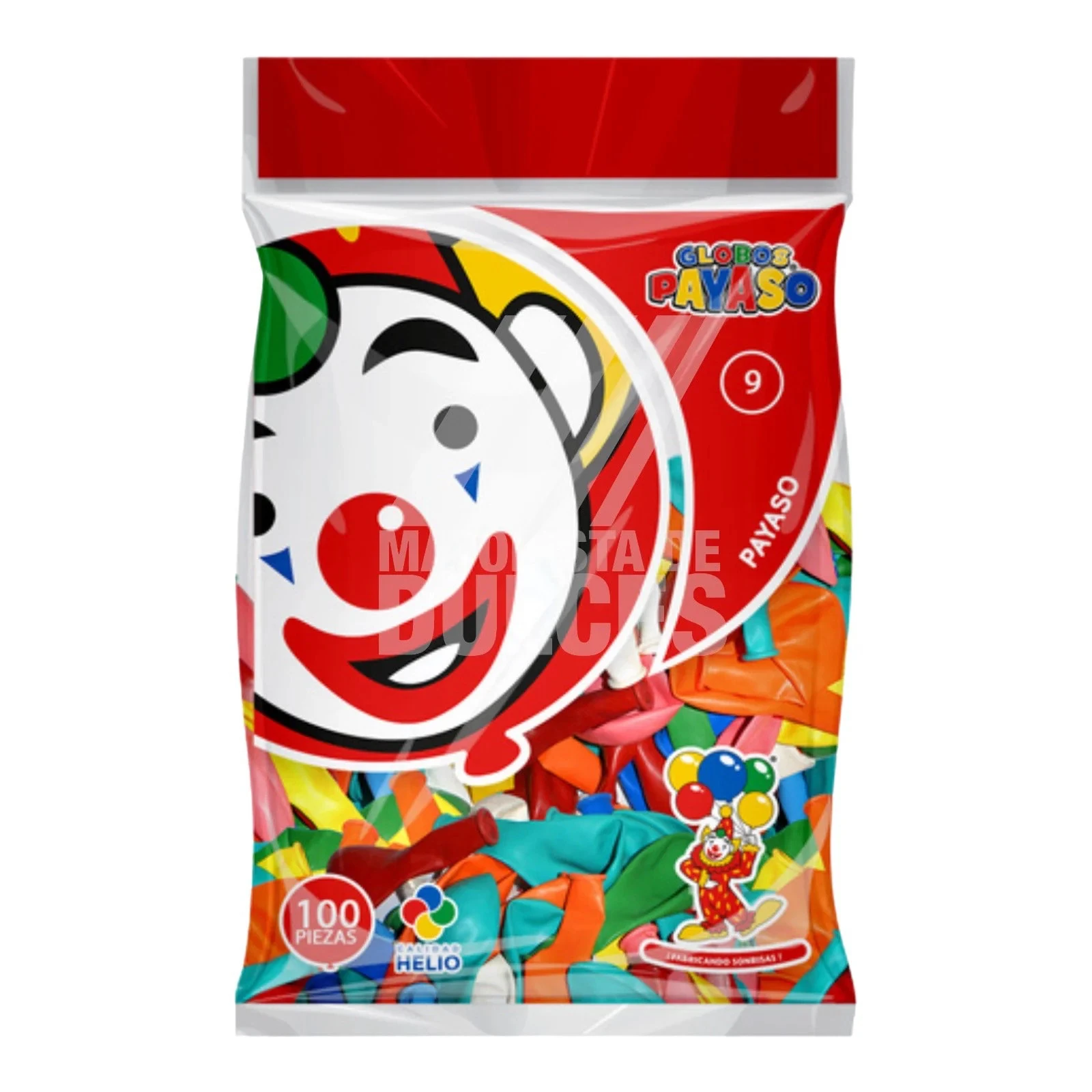 Globo Decorator Surtido #9 El Payaso C/100u