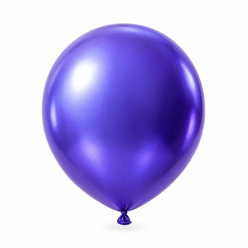 [GM9E-VIO-0650] Globo Metálico #9 Violeta Metálico El Payaso C/50u
