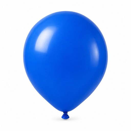 [GRDS-AZU-0654] Globo Redondo Decorativo Sólido 9" Azul Royal El Payaso C/50u