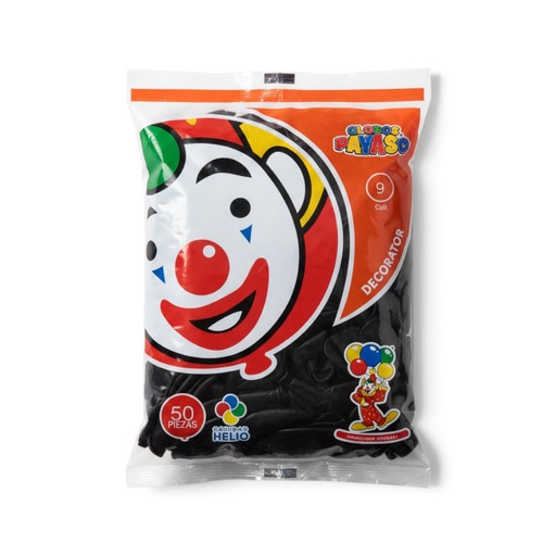 [GRDS-CAF-0661] Globo Redondo Decorativo Sólido 9" Café El Payaso C/50u