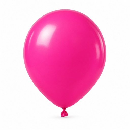 [GRDS-FUC-0666] Globo Redondo Decorativo Sólido 9" Fucsia El Payaso C/50u