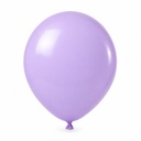 Globo Redondo Decorativo Sólido 9" Lila El Payaso C/50u
