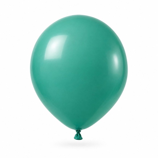[GRDS-VER-0669] Globo Redondo Decorativo Sólido 9" Verde Jade El Payaso C/50u