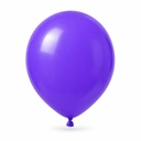 Globo Redondo Decorativo Sólido 9" Violeta El Payaso C/50u