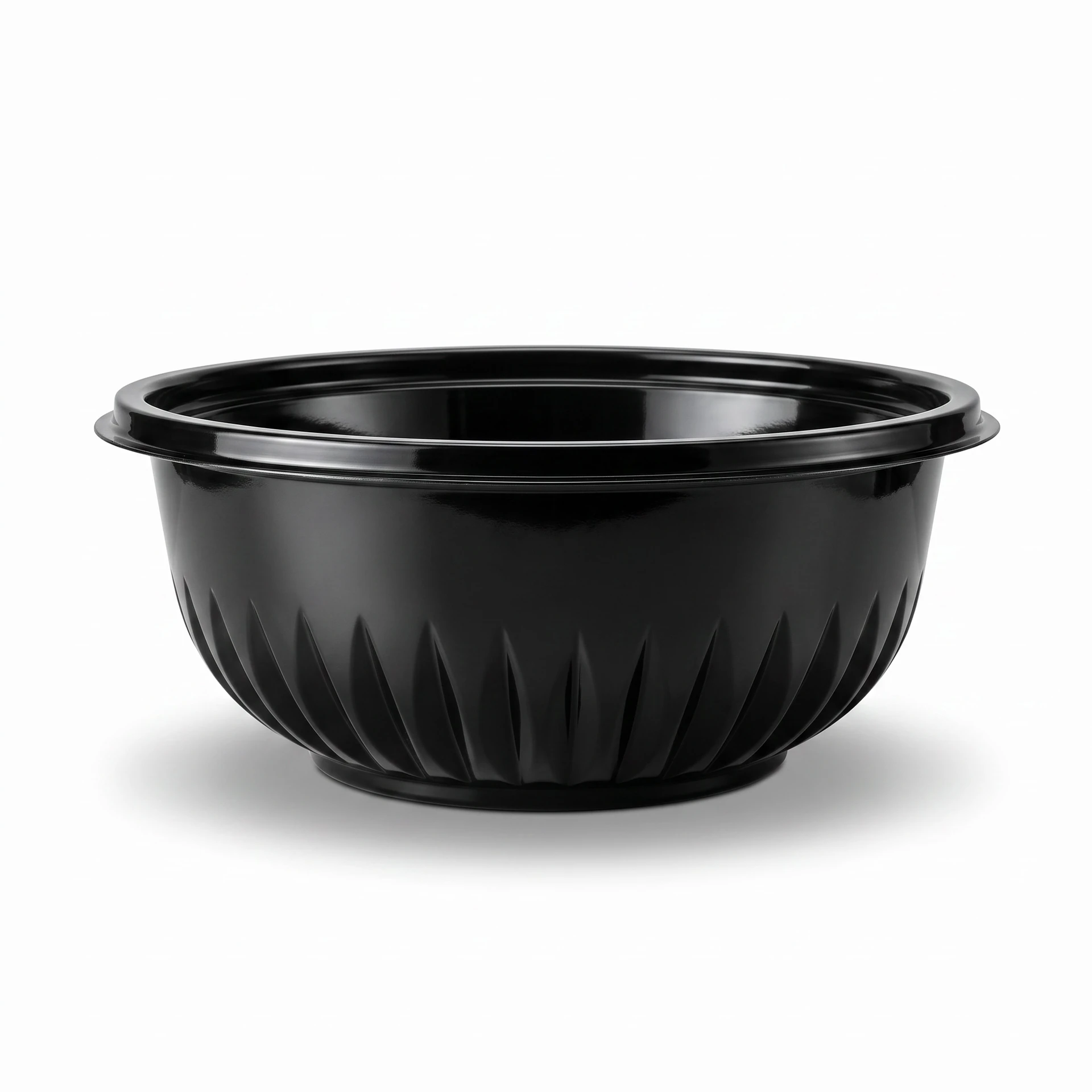 [EPM-38O-NEG-0541] Ensaladera PET 32OZ Negra Monark