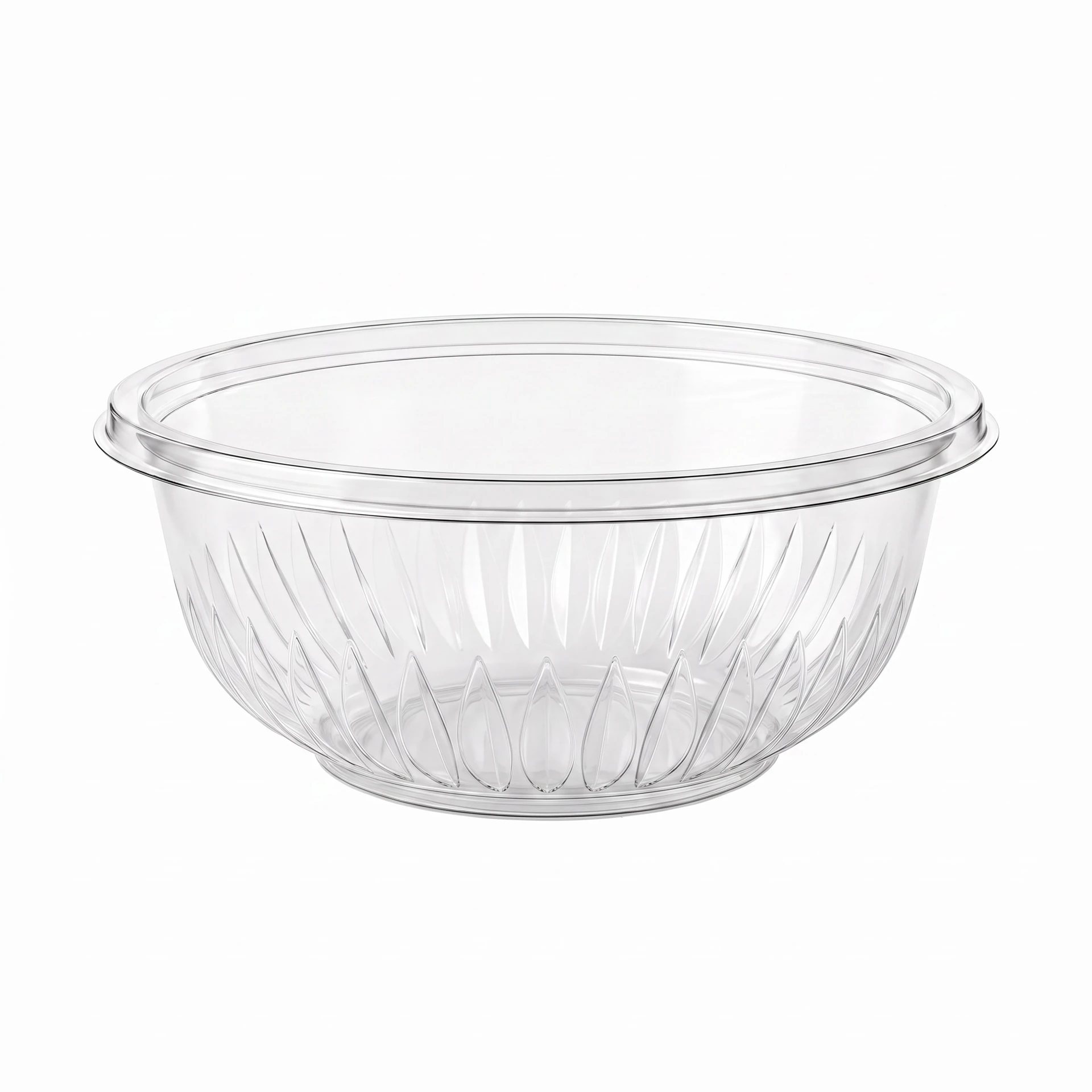 Ensaladera PET 32OZ Transparente Monark