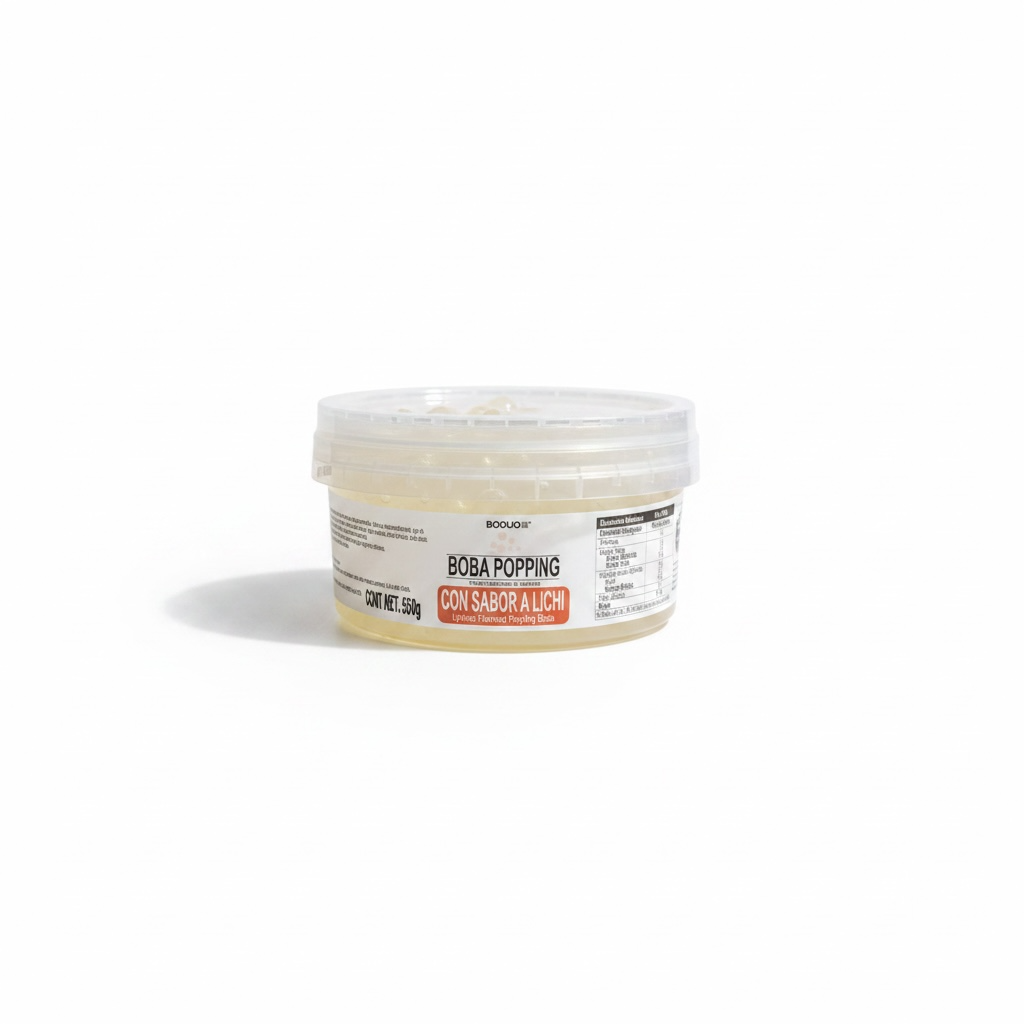 PERLAS EXPLOSIVAS SABOR LYCHEE BODUO C/550Gr