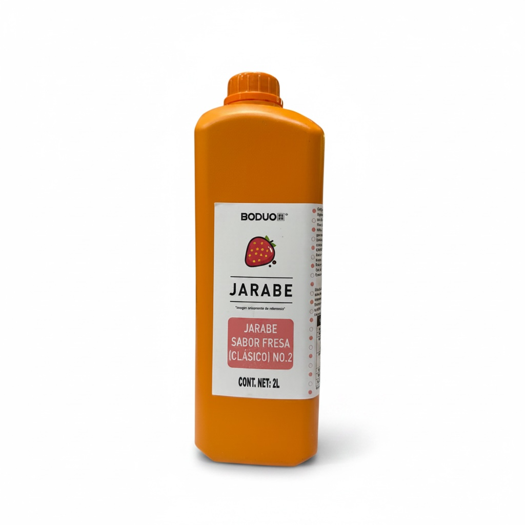 JARABE SABOR FRESA BODUO 2LT