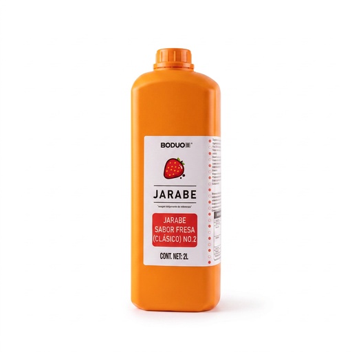 [JBOD-FRE-1198] Jarabe Sabor Fresa Boduo 2LT
