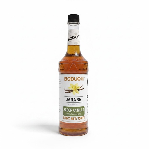 [JBOD-VAI-1203] Jarabe Sabor Vainilla Boduo 750ML