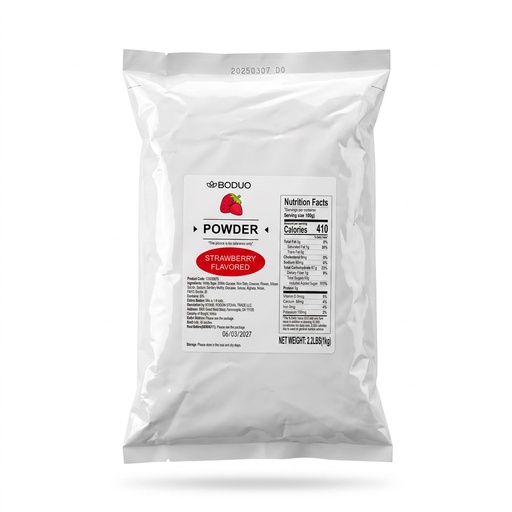 [PPBD-FRE-1218] Polvo para Preparar Bebidas Sabor Fresa Boduo