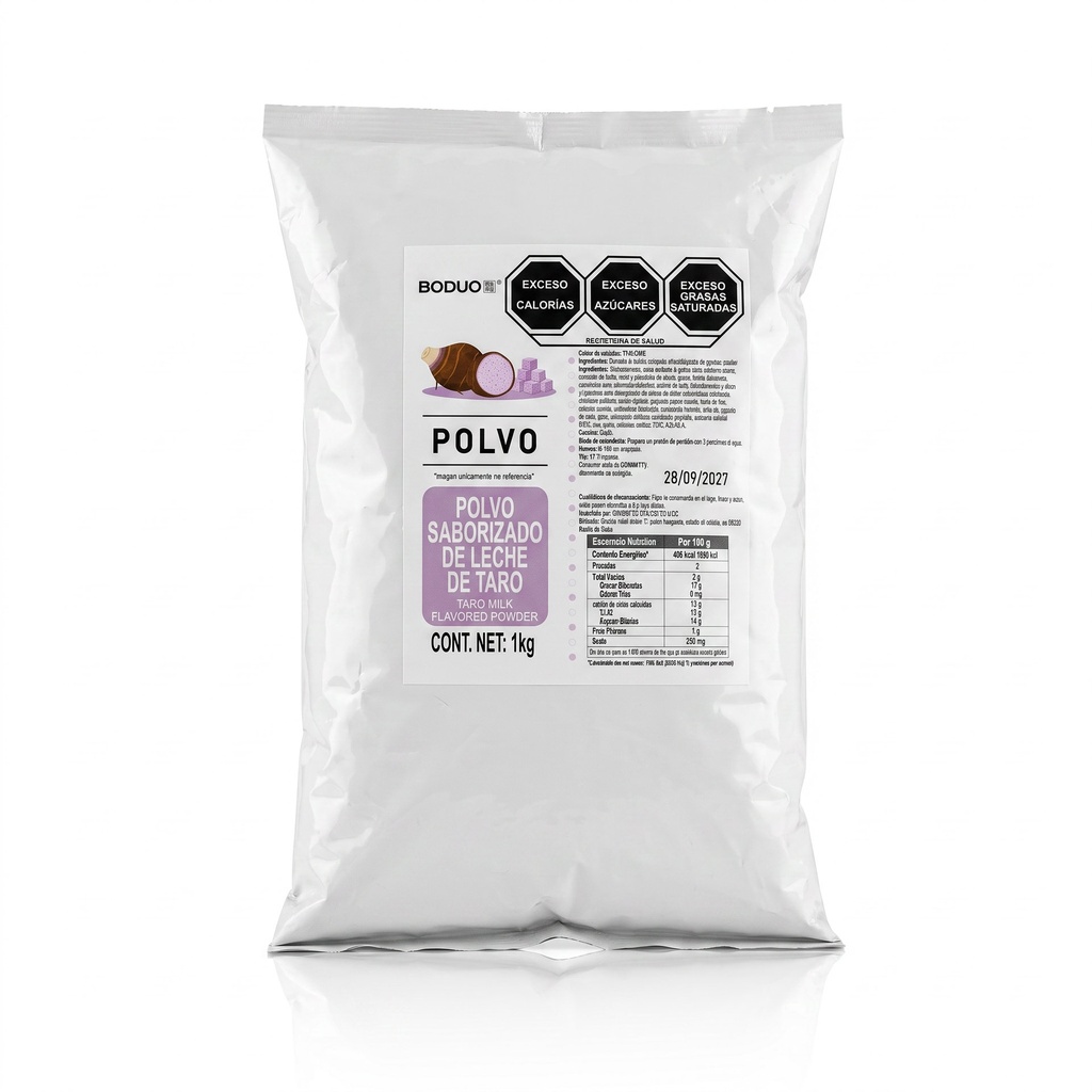 Polvo para Preparar Bebidas Sabor Taro Boduo