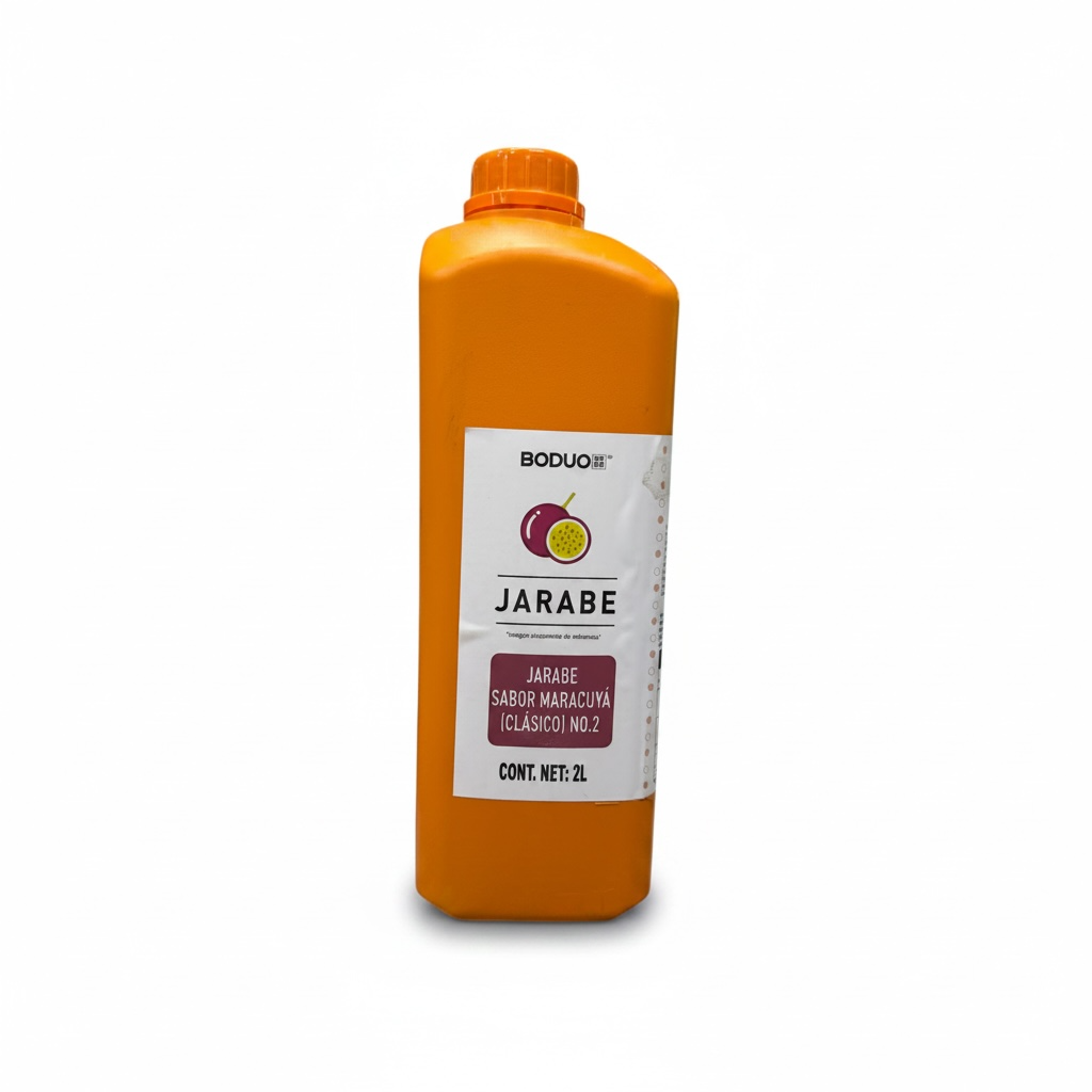 JARABE SABOR MARACUYÁ BODUO 2LT