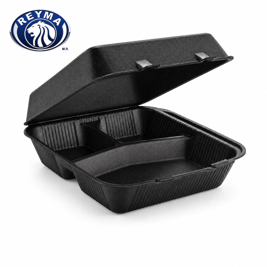 Contenedor Unicel Negro 7X7 División Reyma