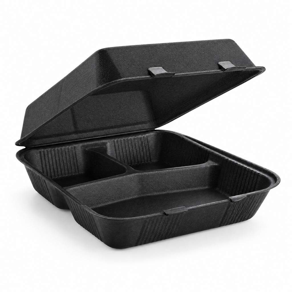 Contenedor Unicel Negro 8X8 División Reyma