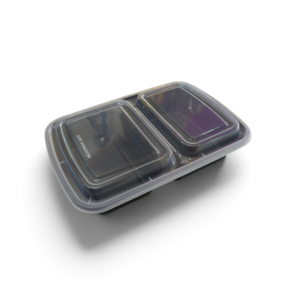 Contenedor PP Inyectado Luxury Reutilizable con 2 Div INIX