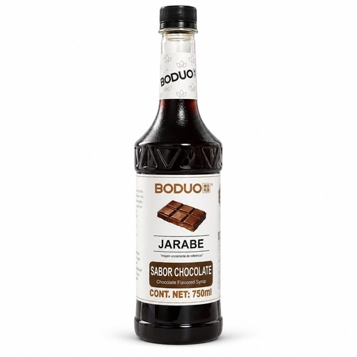 [JBOD-CHO-750] Jarabe Sabor Chocolate Boduo 750ML