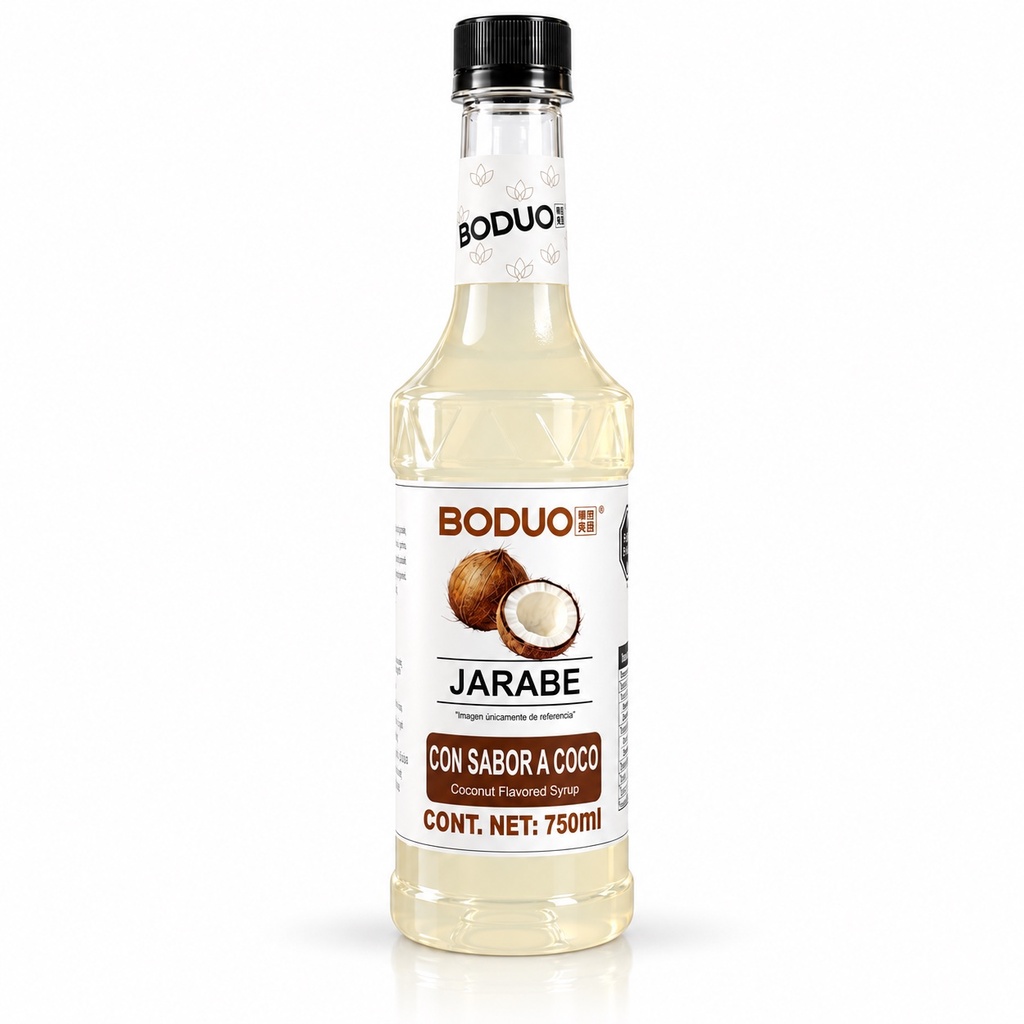 Jarabe Sabor Coco Boduo 750ML