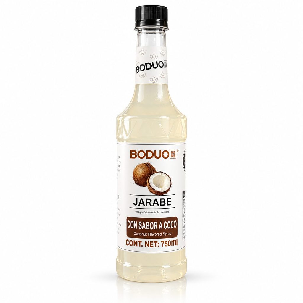 Jarabe Sabor Coco Boduo 750ML