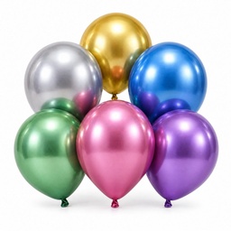 Globo Decorator 9" Surtido Metálico El Payaso C/50u