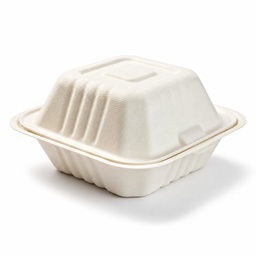 Contenedor Hamburguesero Compostable 6X6 (COMPOST-66) Inix