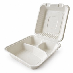 Contenedor Compostable 9X9 División Inix