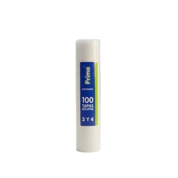 Tapa para Vaso Souffle 3 y 4oz Primo C/100u