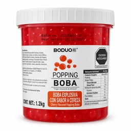 Perlas Explosivas Sabor Cereza Boduo C/1.2kg